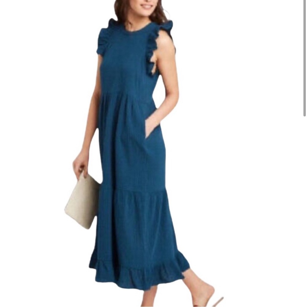 Universal Thread cotton ruffle dress NWOT